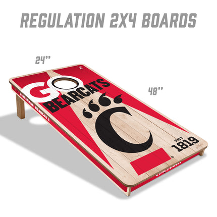 Cincinnati Bearcats 2x4 Cornhole Boards