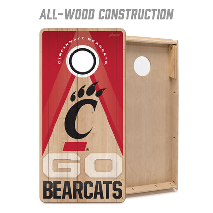 Cincinnati Bearcats 2x4 Slogan Series Cornhole Boards
