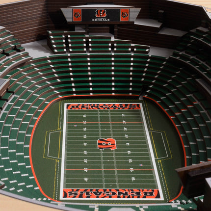 Cincinnati Bengals 25 Layer Stadium Art