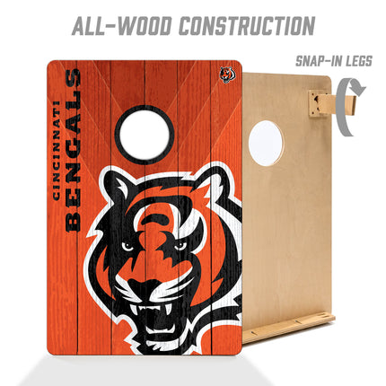 Cincinnati Bengals 2x3 Cornhole Boards