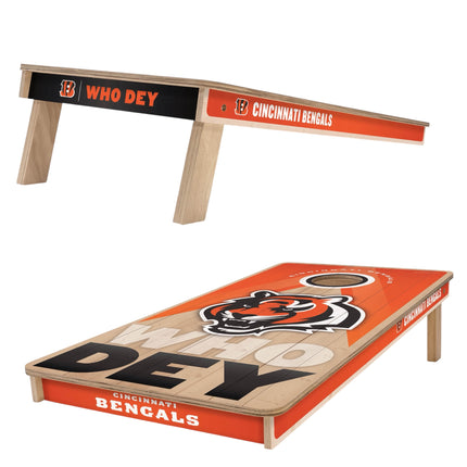 Cincinnati Bengals Cornhole Boards 2x4 Slogan Series