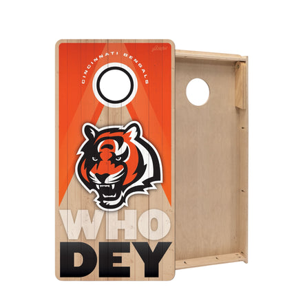 Cincinnati Bengals Cornhole Boards 2x4 Slogan Series