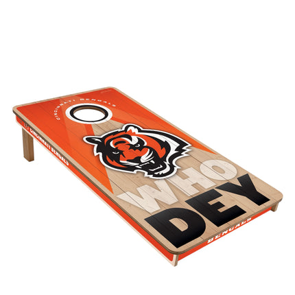 Cincinnati Bengals Cornhole Boards 2x4 Slogan Series