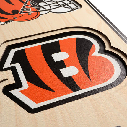 Cincinnati Bengals 8x32 3D Stadium Banner