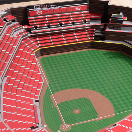 Cincinnati Reds 25 Layer Stadium Art