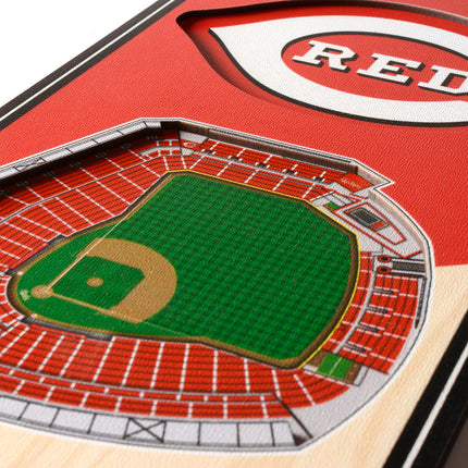 Cincinnati Reds 3D Stadium 6x19 Banners