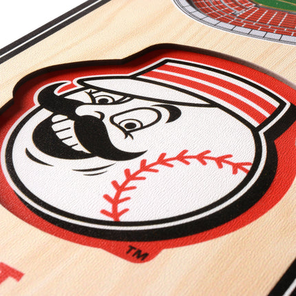 Cincinnati Reds 3D Stadium 6x19 Banners