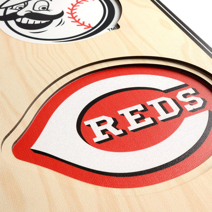 Cincinnati Reds 8x32 3D Stadium Banner