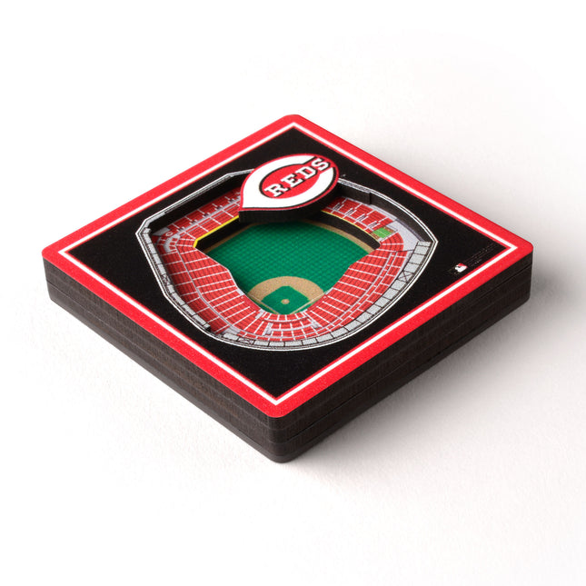 Cincinnati Reds 3D StadiumView Magnets