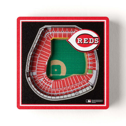 Cincinnati Reds 3D StadiumView Magnets