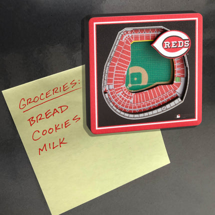 Cincinnati Reds 3D StadiumView Magnets
