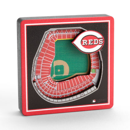 Cincinnati Reds 3D StadiumView Magnets