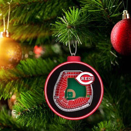 Cincinnati Reds 3D StadiumView Ornaments