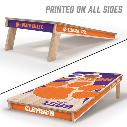 Clemson Tigers 2x4 Cornhole Boards