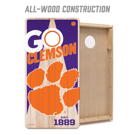 Clemson Tigers 2x4 Cornhole Boards