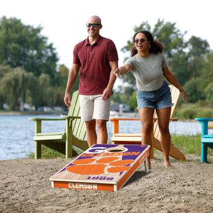 Clemson Tigers 2x4 Cornhole Boards