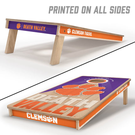Clemson Tigers 2x4 Slogan Series Cornhole Boards