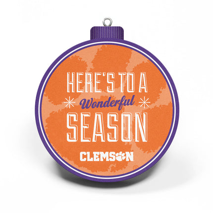 Clemson Tigers 3D StadiumView Ornaments