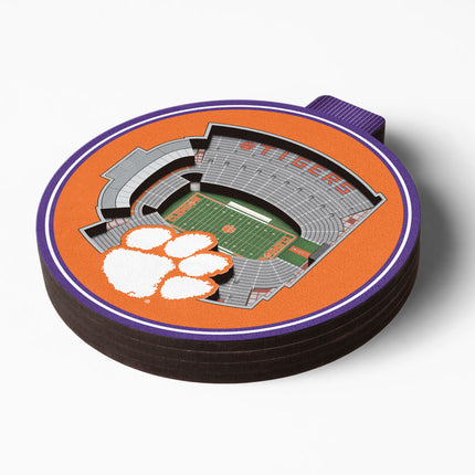 Clemson Tigers 3D StadiumView Ornaments