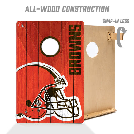 Cleveland Browns 2x3 Cornhole Boards