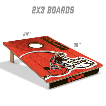 Cleveland Browns 2x3 Cornhole Boards
