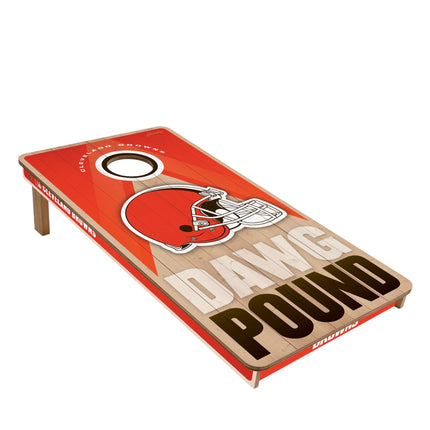 Cleveland Browns Cornhole Boards 2x4 Slogan Series