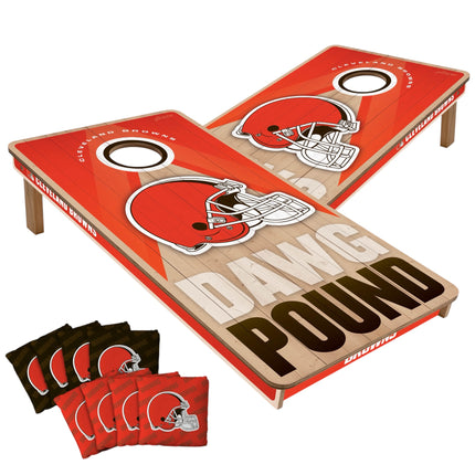 Cleveland Browns Cornhole Boards 2x4 Slogan Series