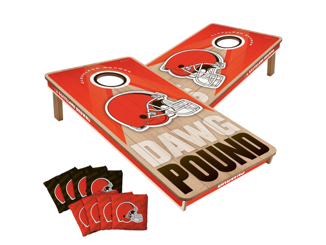 Cleveland Browns Cornhole Boards 2x4 Slogan Series