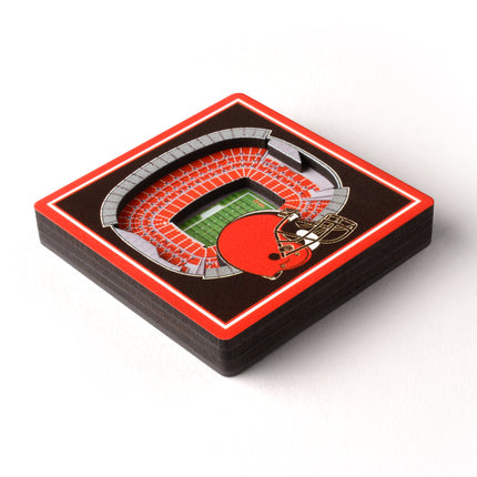 Cleveland Browns 3D StadiumView Magnets
