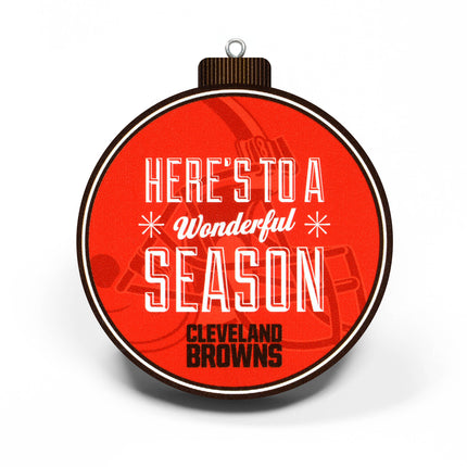 Cleveland Browns 3D StadiumView Ornaments