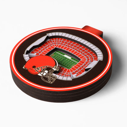 Cleveland Browns 3D StadiumView Ornaments