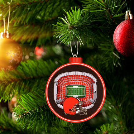 Cleveland Browns 3D StadiumView Ornaments