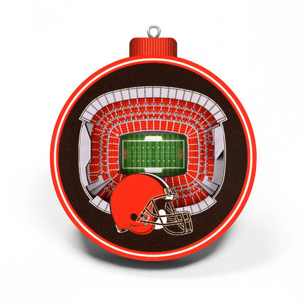 Cleveland Browns 3D StadiumView Ornaments