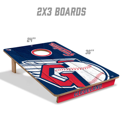 Cleveland Guardians 2x3 Cornhole Boards