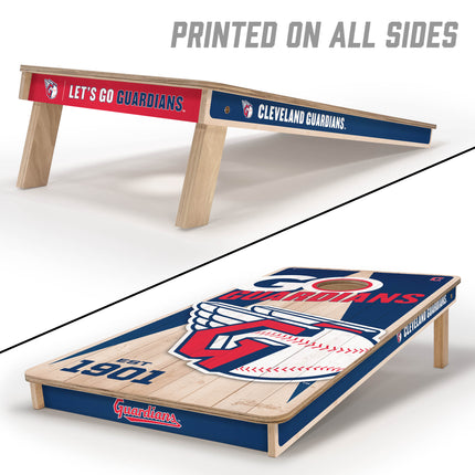 Cleveland Guardians Cornhole Boards 2x4