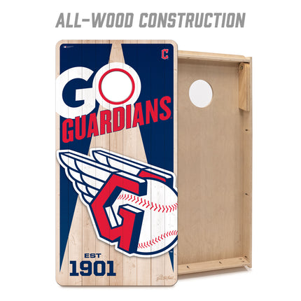 Cleveland Guardians Cornhole Boards 2x4