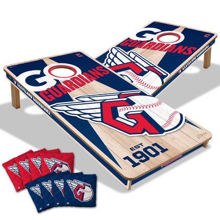 Cleveland Guardians Cornhole Boards 2x4