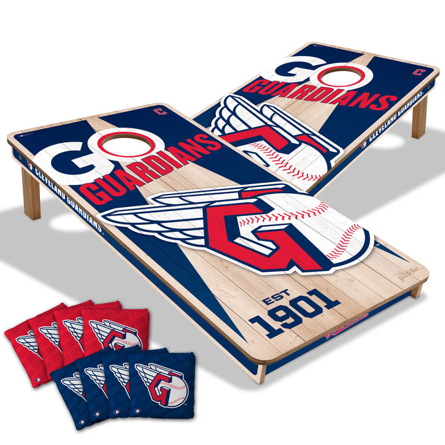 Cleveland Guardians Cornhole Boards 2x4