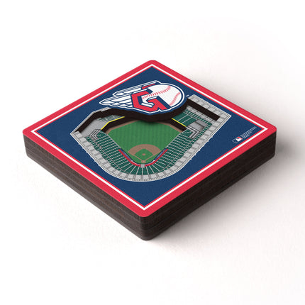 Cleveland Guardians 3D StadiumView Magnets
