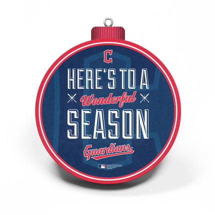 Cleveland Guardians 3D StadiumView Ornaments