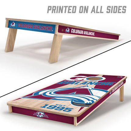 Colorado Avalanche 2x4 Cornhole