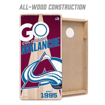 Colorado Avalanche 2x4 Cornhole
