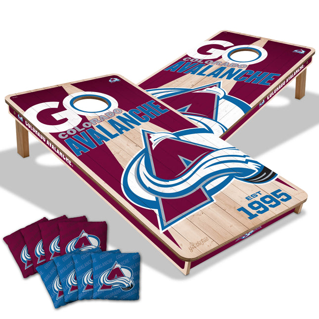 Colorado Avalanche 2x4 Cornhole
