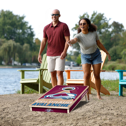 Colorado Avalanche 2x4 Slogan Series Cornhole Boards