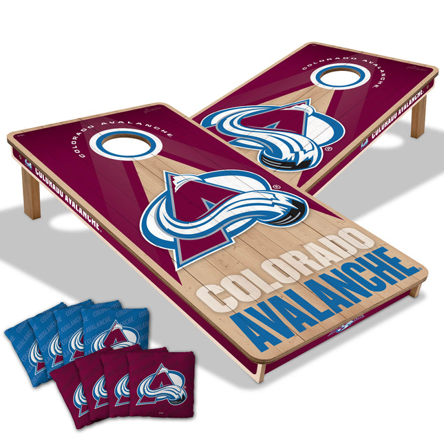 Colorado Avalanche 2x4 Slogan Series Cornhole Boards