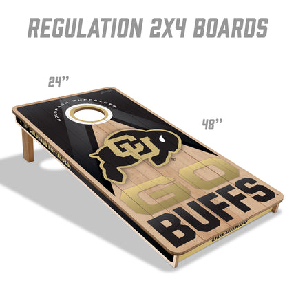 Colorado Buffaloes 2x4 Slogan Series Cornhole Boards