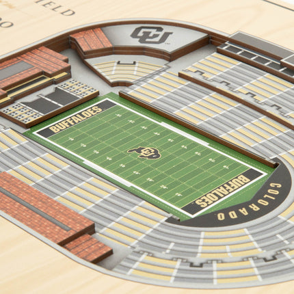 Colorado Buffaloes 5-Layer 3D StadiumView Wall Art