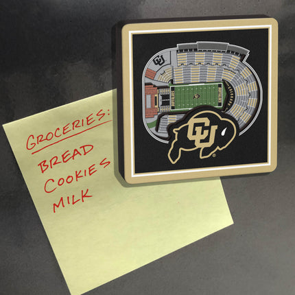 Colorado Buffaloes 3D StadiumView Magnets