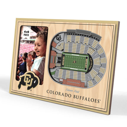Colorado Buffaloes 3D StadiumView Picture Frame