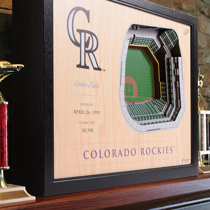 Colorado Rockies 25 Layer Stadium Art